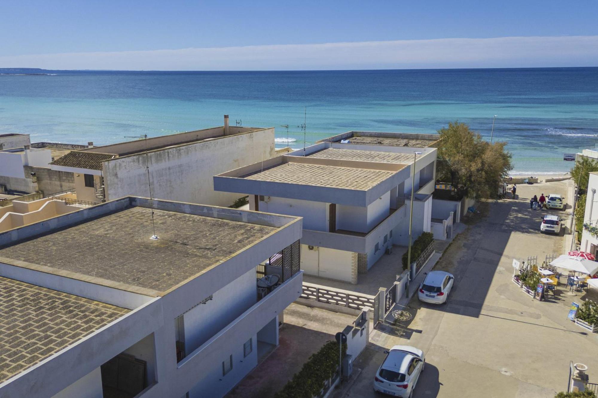 Torre Lapillo Apartment Sea View - Happy Rentals 포르토 세자레오 외부 사진