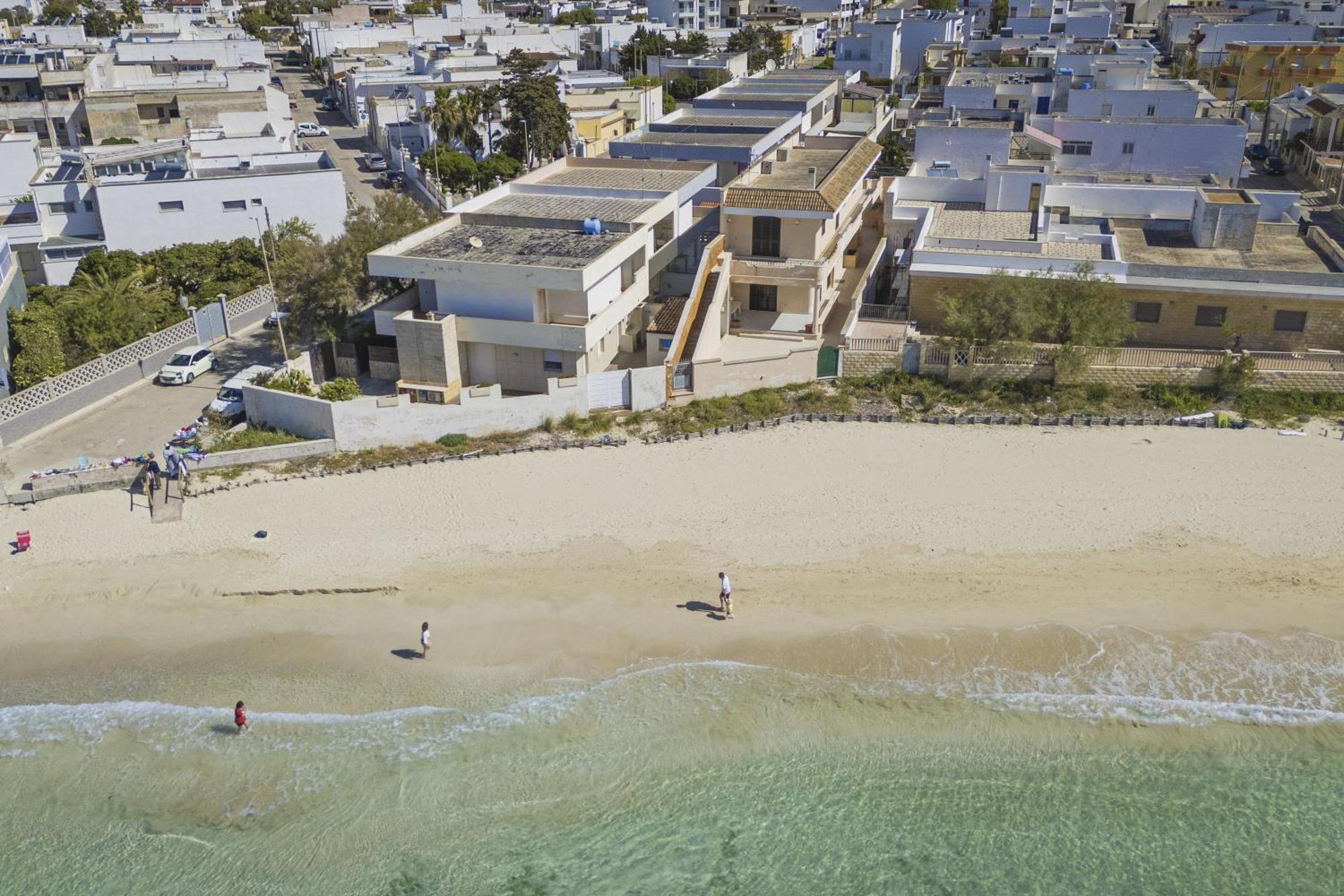 Torre Lapillo Apartment Sea View - Happy Rentals 포르토 세자레오 외부 사진